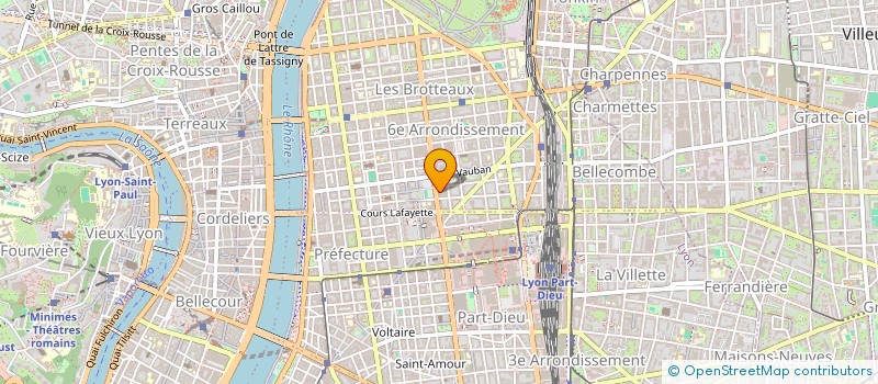 localisation de l'entreprise MONSIEUR MICHEL BOUVET  LYON