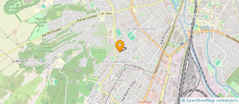 localisation de l'entreprise MONSIEUR MICHEL BOUVET  DIJON