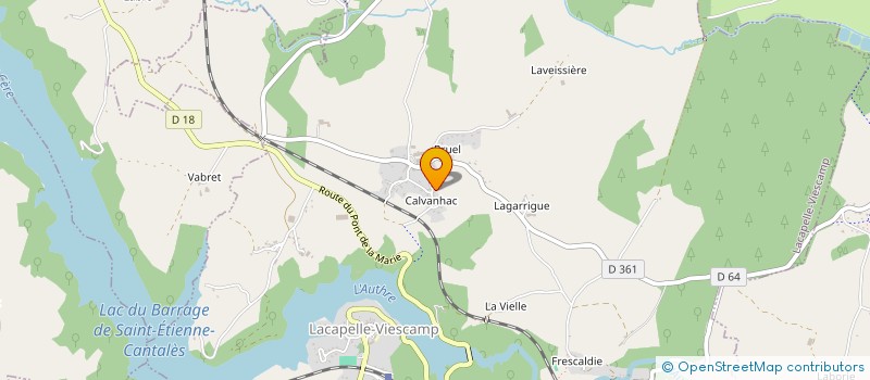 localisation de l'entreprise MONSIEUR MICHEL BOUYGUES à LACAPELLE-VIESCAMP