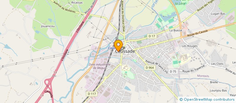 localisation de l'entreprise MONSIEUR MICHEL BOUYSSI  SAINT-CIRQ