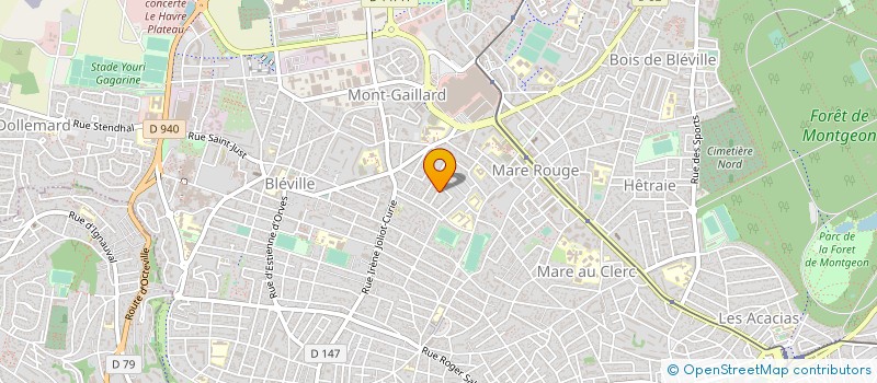 localisation de l'entreprise MONSIEUR MICHEL BRAIDOTTI à LE HAVRE