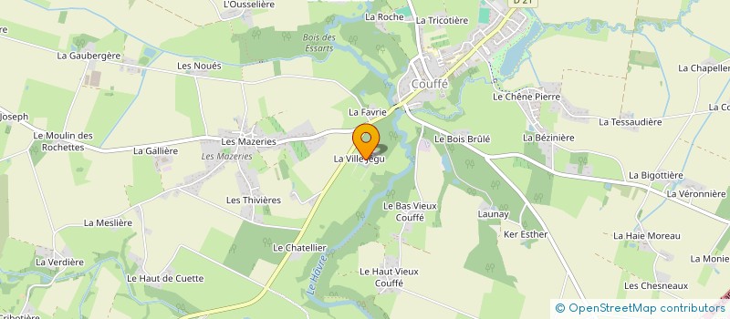 localisation de l'entreprise MONSIEUR MICHEL BRANCHEREAU  OUDON