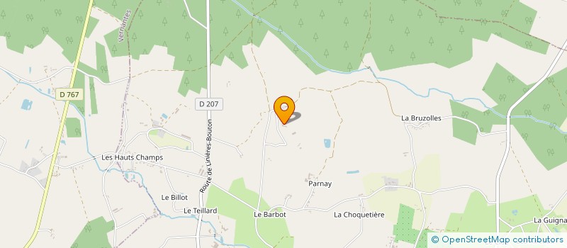 localisation de l'entreprise MONSIEUR MICHEL BREDIN à VERNOIL-LE-FOURRIER
