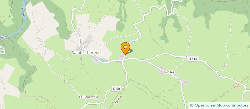 localisation de l'entreprise MONSIEUR MICHEL BREDIS  ARPHEUILLES-SAINT-PRIEST