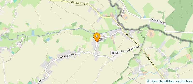 localisation de l'entreprise MONSIEUR MICHEL BRENIENEK  FAUMONT