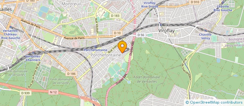 localisation de l'entreprise MONSIEUR MICHEL BRENON à VERSAILLES