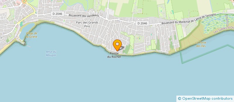 localisation de l'entreprise MONSIEUR MICHEL BRETEAUDEAU  TRANCHE-SUR-MER (LA)