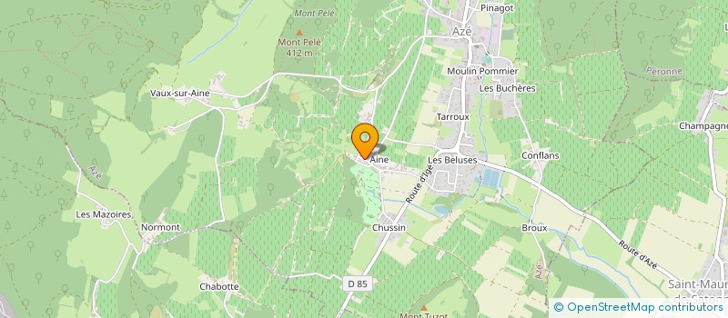 localisation de l'entreprise MONSIEUR MICHEL BRETON à CRUZILLE