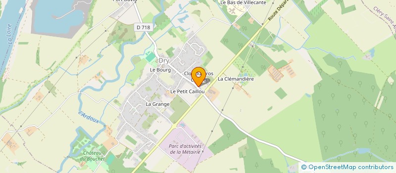 localisation de l'entreprise MONSIEUR MICHEL BRETON à DRY