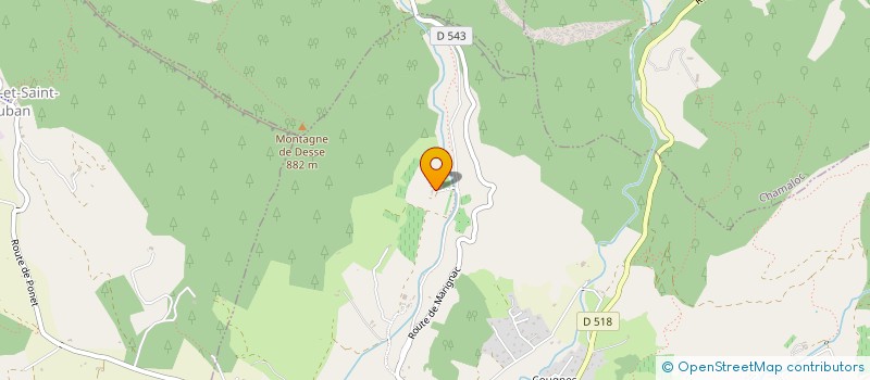 localisation de l'entreprise MONSIEUR MICHEL BREYTON  DIE