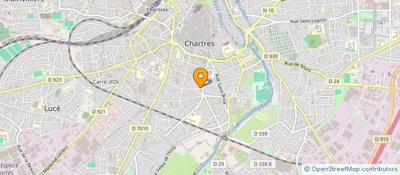 localisation de l'entreprise MONSIEUR MICHEL BRICE à CHARTRES