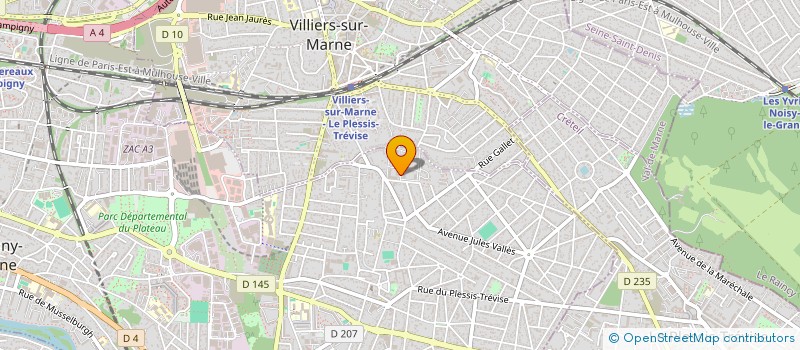 localisation de l'entreprise MONSIEUR MICHEL BRIEN à CHAMPIGNY-SUR-MARNE