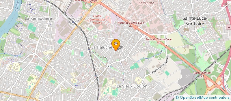 localisation de l'entreprise MONSIEUR MICHEL BRIERRE à NANTES
