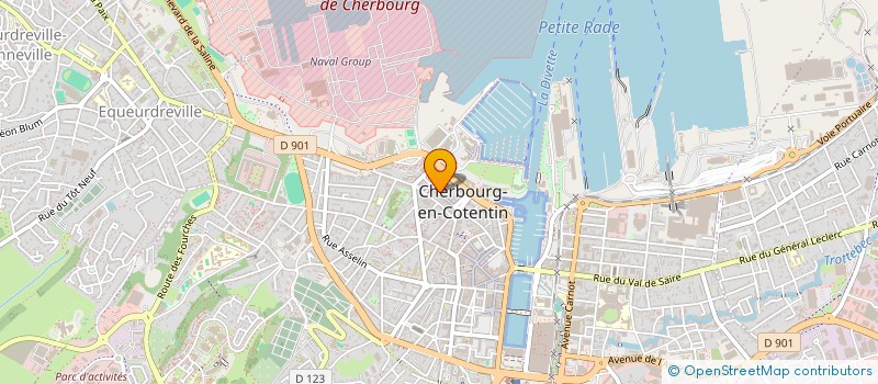 localisation de l'entreprise MONSIEUR MICHEL BRIX à CHERBOURG-EN-COTENTIN