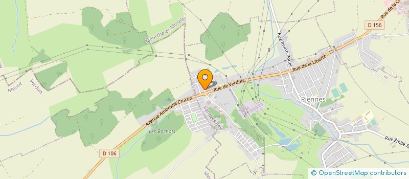 localisation de l'entreprise MONSIEUR MICHEL BRODIER  PIENNES