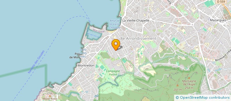 localisation de l'entreprise MONSIEUR MICHEL BROSCH à MARSEILLE
