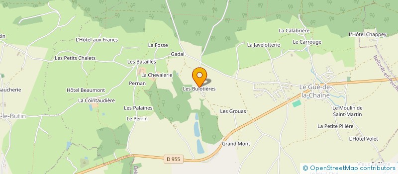 localisation de l'entreprise MONSIEUR MICHEL BROUARD à BELFORET-EN-PERCHE