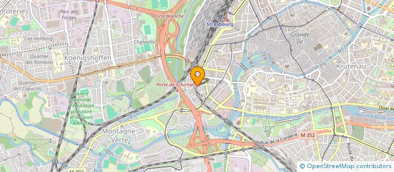 localisation de l'entreprise MONSIEUR MICHEL BRUCKMANN à STRASBOURG