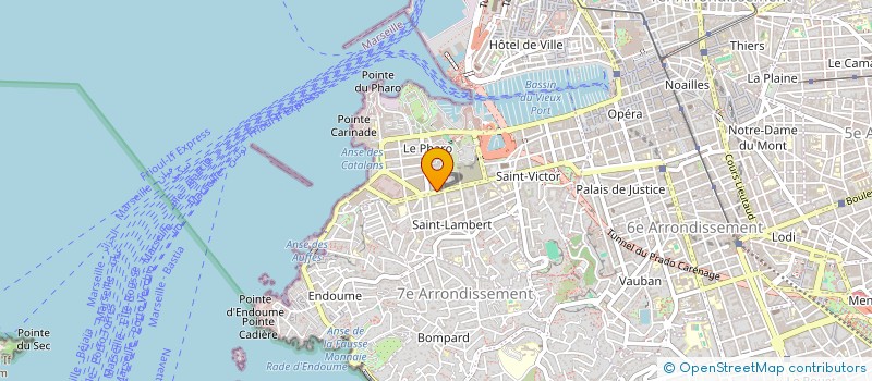 localisation de l'entreprise MONSIEUR MICHEL BRUGGEMAN à MARSEILLE