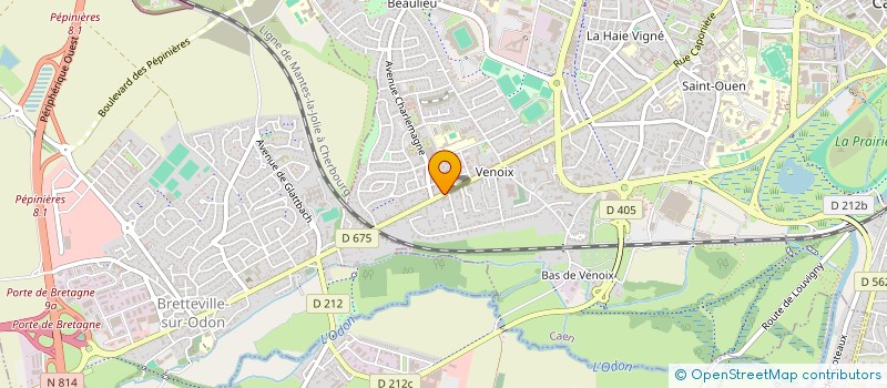 localisation de l'entreprise MONSIEUR MICHEL BRULE à CAEN