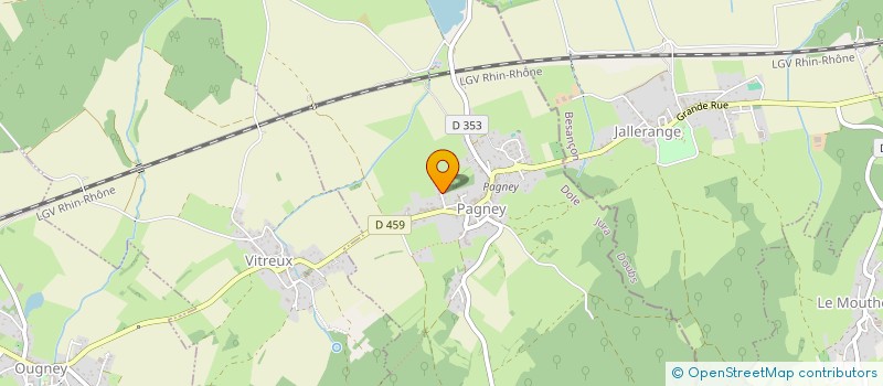 localisation de l'entreprise MONSIEUR MICHEL BRULPORT  VITREUX