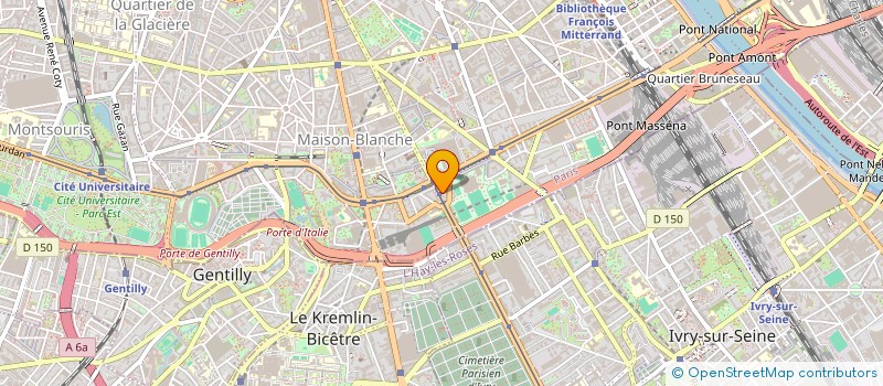 localisation de l'entreprise MONSIEUR MICHEL BRUMFELD  PARIS