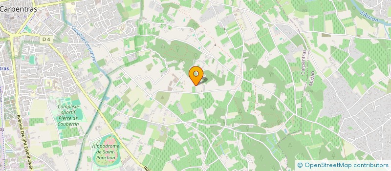 localisation de l'entreprise MONSIEUR MICHEL BRUN à CARPENTRAS
