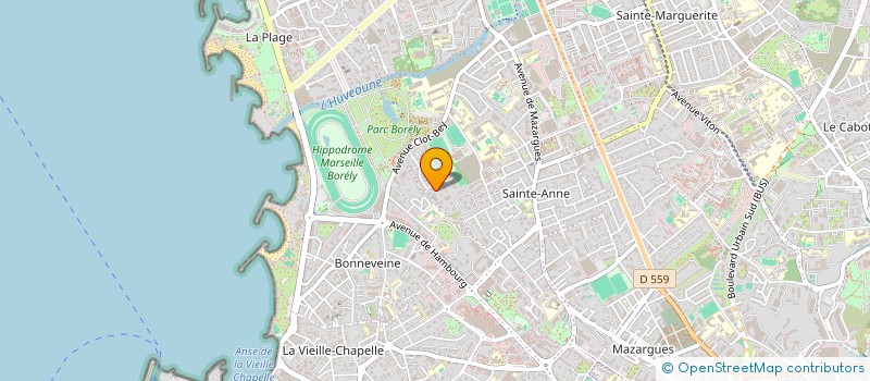 localisation de l'entreprise MONSIEUR MICHEL BRUN à MARSEILLE