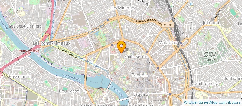 localisation de l'entreprise MONSIEUR MICHEL BRUN à TOULOUSE