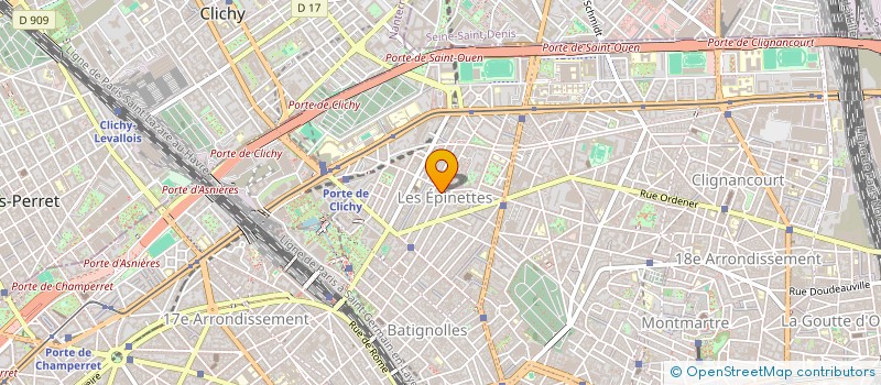 localisation de l'entreprise MONSIEUR MICHEL BRUNET  PARIS