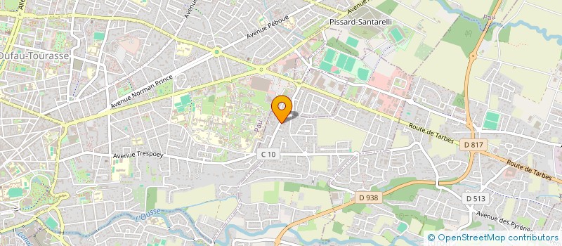 localisation de l'entreprise MONSIEUR MICHEL BRUNORO  BIZANOS