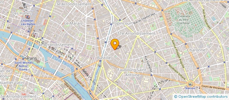 localisation de l'entreprise MONSIEUR MICHEL BRUYEZ à PARIS