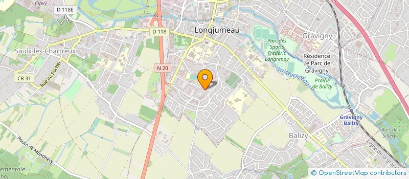 localisation de l'entreprise MONSIEUR MICHEL BRYLAK à LONGJUMEAU