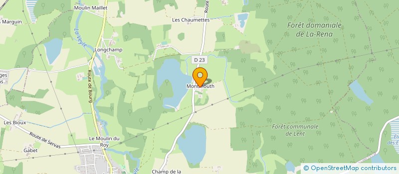 localisation de l'entreprise MONSIEUR MICHEL BUELLET  LENT