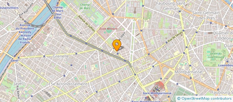 localisation de l'entreprise MONSIEUR MICHEL BUFFARD  PARIS