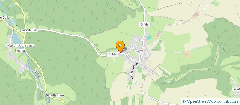 localisation de l'entreprise MONSIEUR MICHEL BUI  VOYER