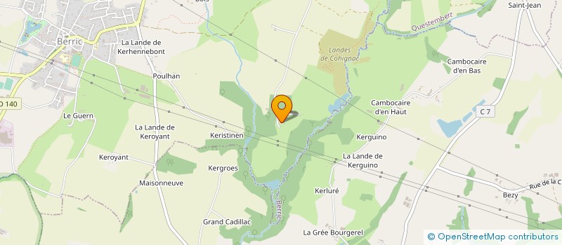 localisation de l'entreprise MONSIEUR MICHEL BUISSON à BERRIC
