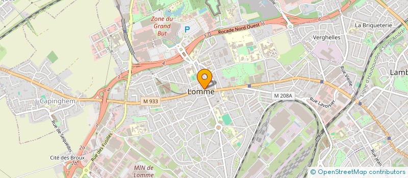 localisation de l'entreprise MONSIEUR MICHEL BULTEAU à LILLE