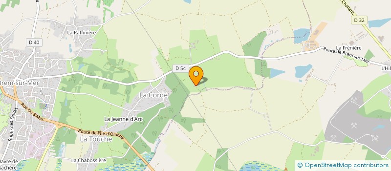 localisation de l'entreprise MONSIEUR MICHEL BULTEAU à BREM-SUR-MER