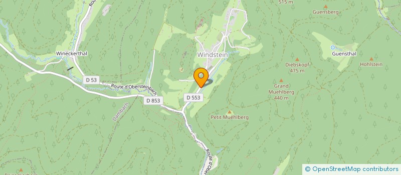 localisation de l'entreprise MONSIEUR MICHEL BURY  WINDSTEIN