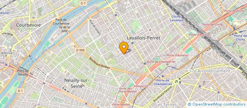localisation de l'entreprise MONSIEUR MICHEL BUSER à LEVALLOIS-PERRET