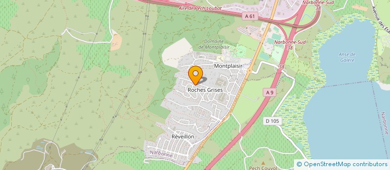 localisation de l'entreprise MONSIEUR MICHEL BUSSEMEY  NARBONNE