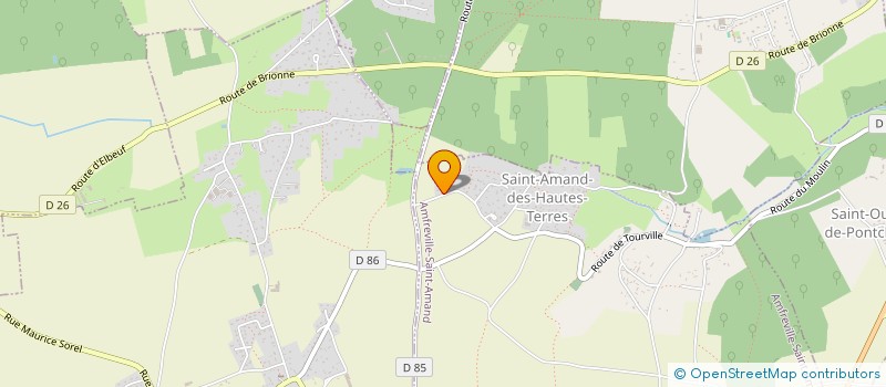 localisation de l'entreprise MONSIEUR MICHEL BUTTENAERE à AMFREVILLE-SAINT-AMAND