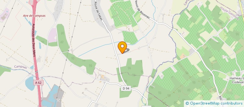 localisation de l'entreprise MONSIEUR MICHEL CADEAU  CAMPSAS