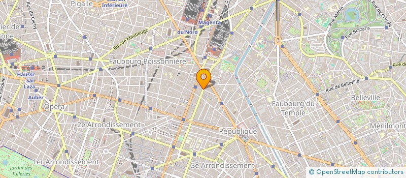 localisation de l'entreprise MONSIEUR MICHEL CADORET  PARIS