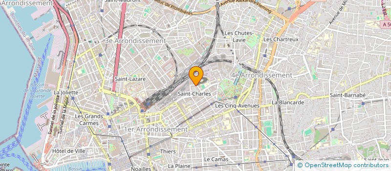 localisation de l'entreprise MONSIEUR MICHEL CAILLET à MARSEILLE