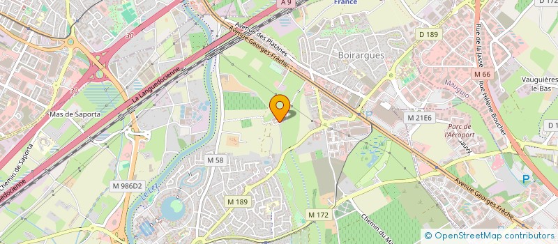 localisation de l'entreprise MONSIEUR MICHEL CALAS à LATTES