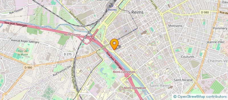 localisation de l'entreprise MONSIEUR MICHEL CALAS  REIMS