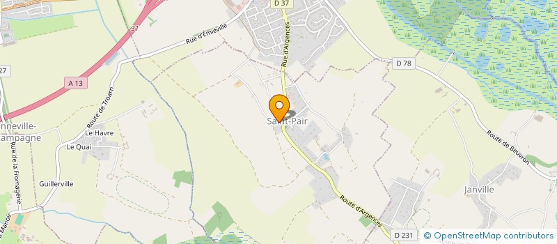 localisation de l'entreprise MONSIEUR MICHEL CALLENDRET  SAINT-PAIR