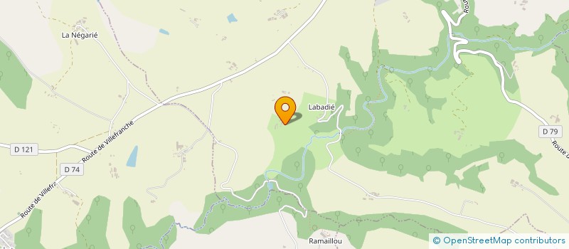 localisation de l'entreprise MONSIEUR MICHEL CALMELS à VILLEFRANCHE-D'ALBIGEOIS